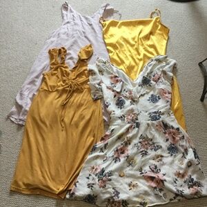 Variety of small summer dresses